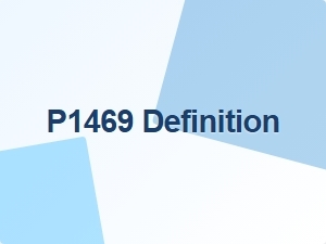 Vehicle Code P1469 Definition Explained