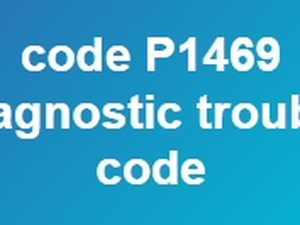 Code P1469 Diagnostic Trouble Code Guide