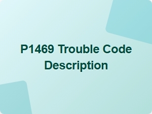 P1469 Trouble Code Description and Explanation